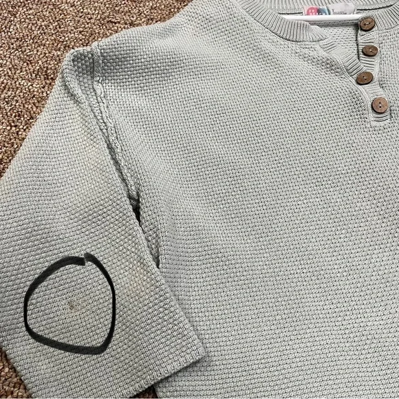 FREE PEOPLE Beach Hailee Waffle Knit Set Size Large - Picture 11 of 13